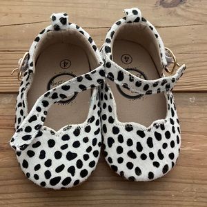 Polka Dot Mary Jane Toddler Shoes Size 4